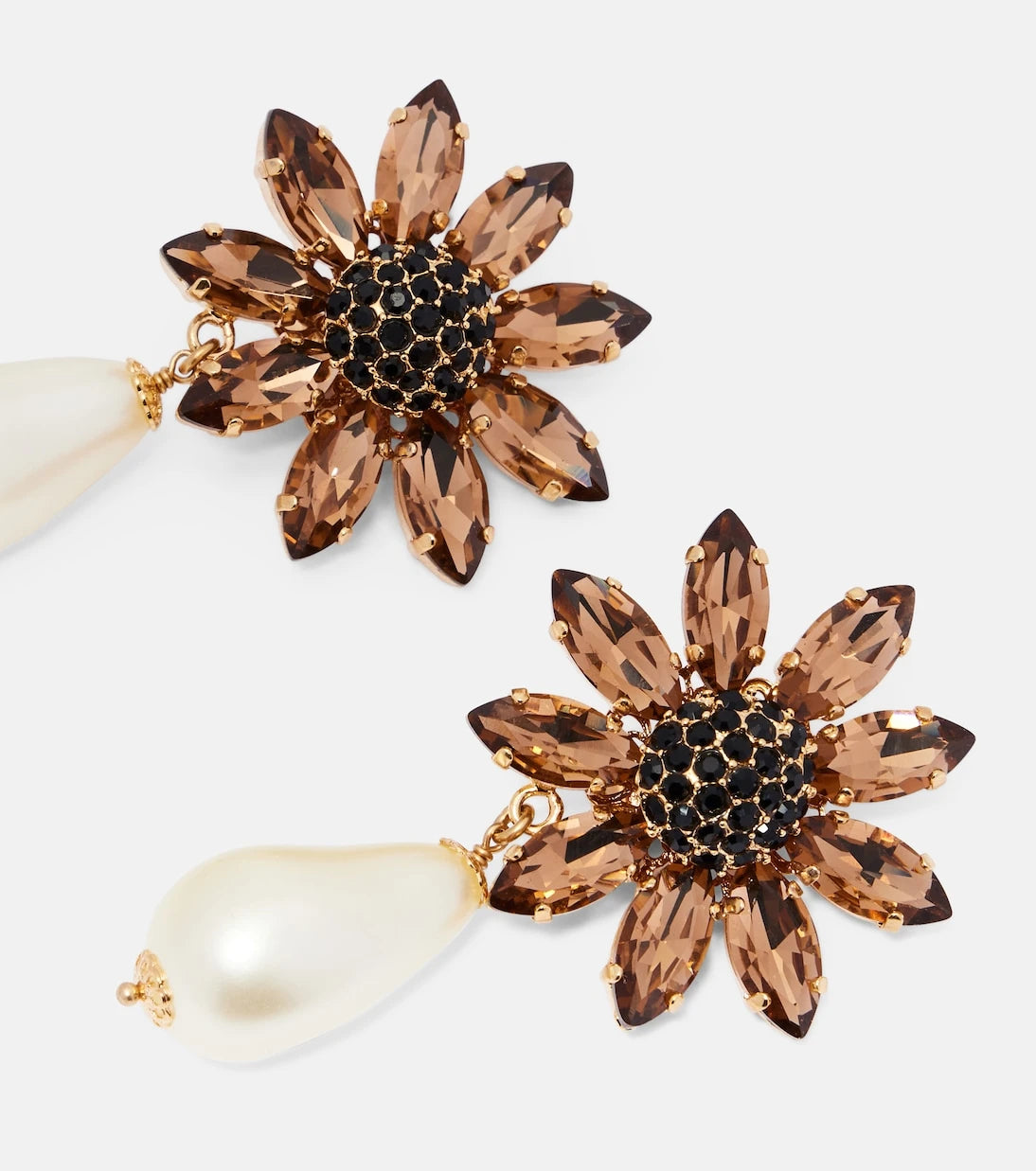 Dolce&Gabbana - أقراط بمشبك مزينة Re-Edition