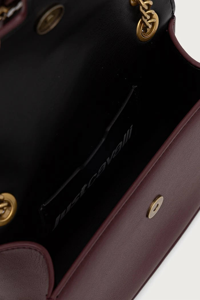 Just Cavalli suni deri kadın crossbody çanta