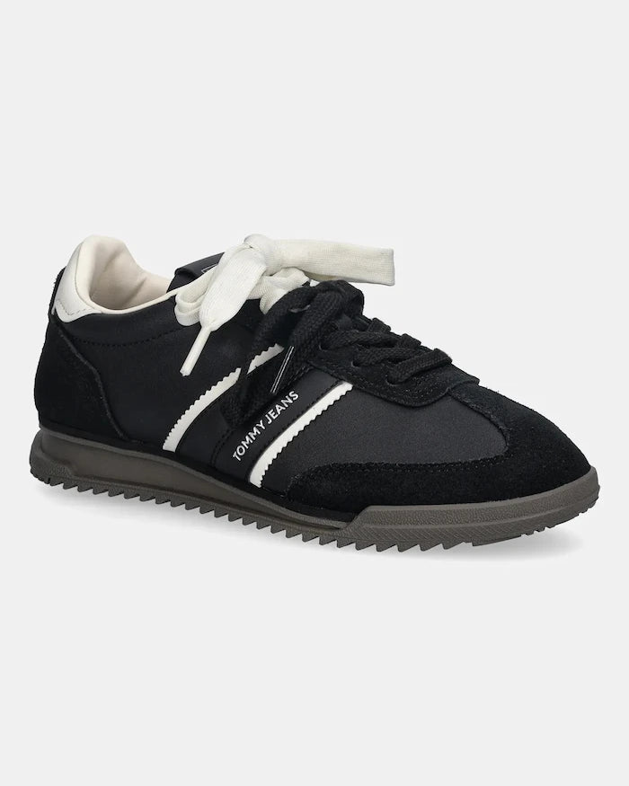 Tommy Jeans TJW LOW PROFILE RUNNER LTHR MIX Deri Sneaker