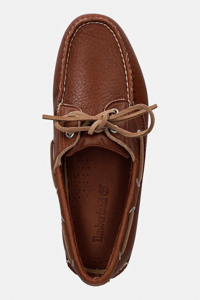 Timberland мокасини мъжки от кожа Classic Boat Boat