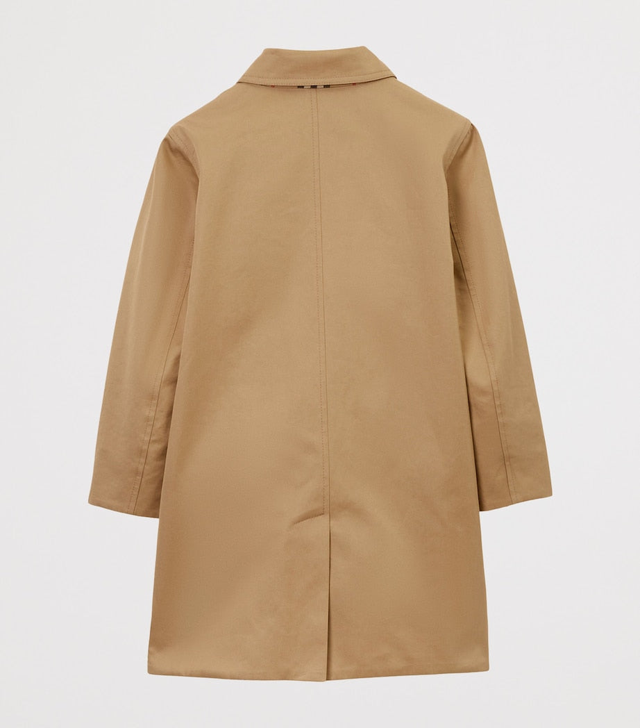 Burberry Kids Cotton Reversible Car Coat (3-12 Years)
