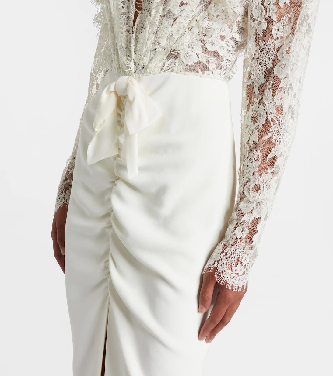 Alessandra Rich - Lace gown
