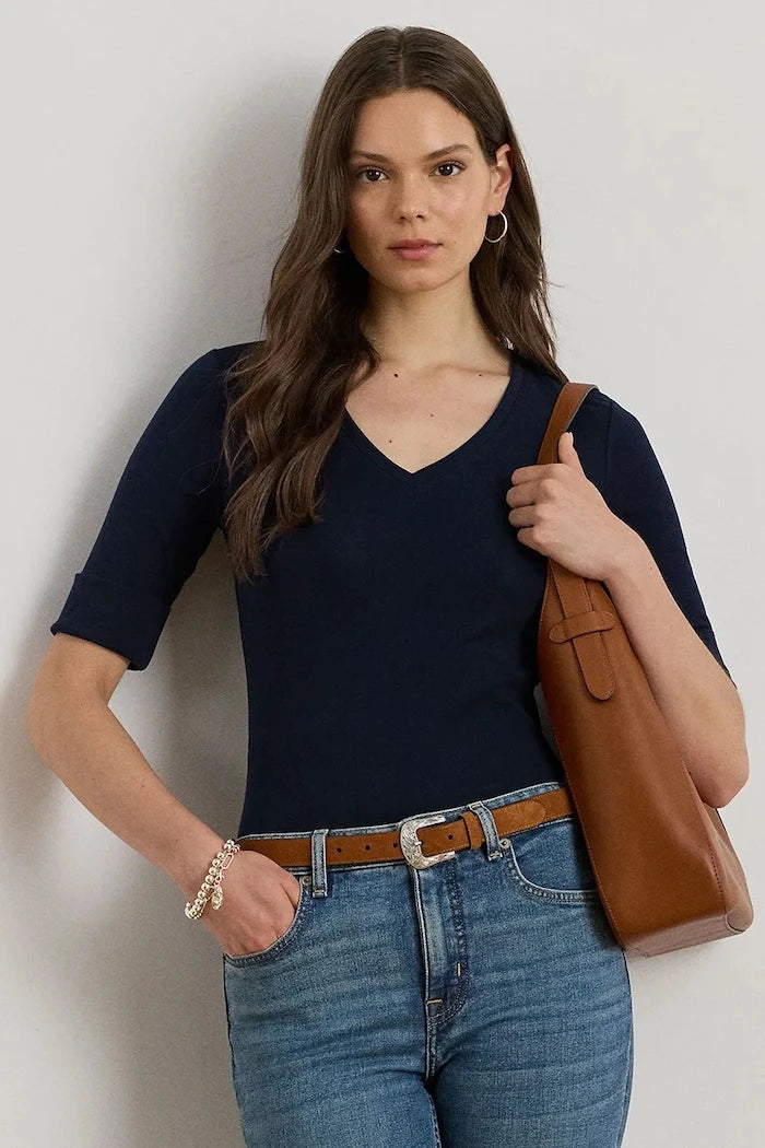Памучна тениска Lauren Ralph Lauren