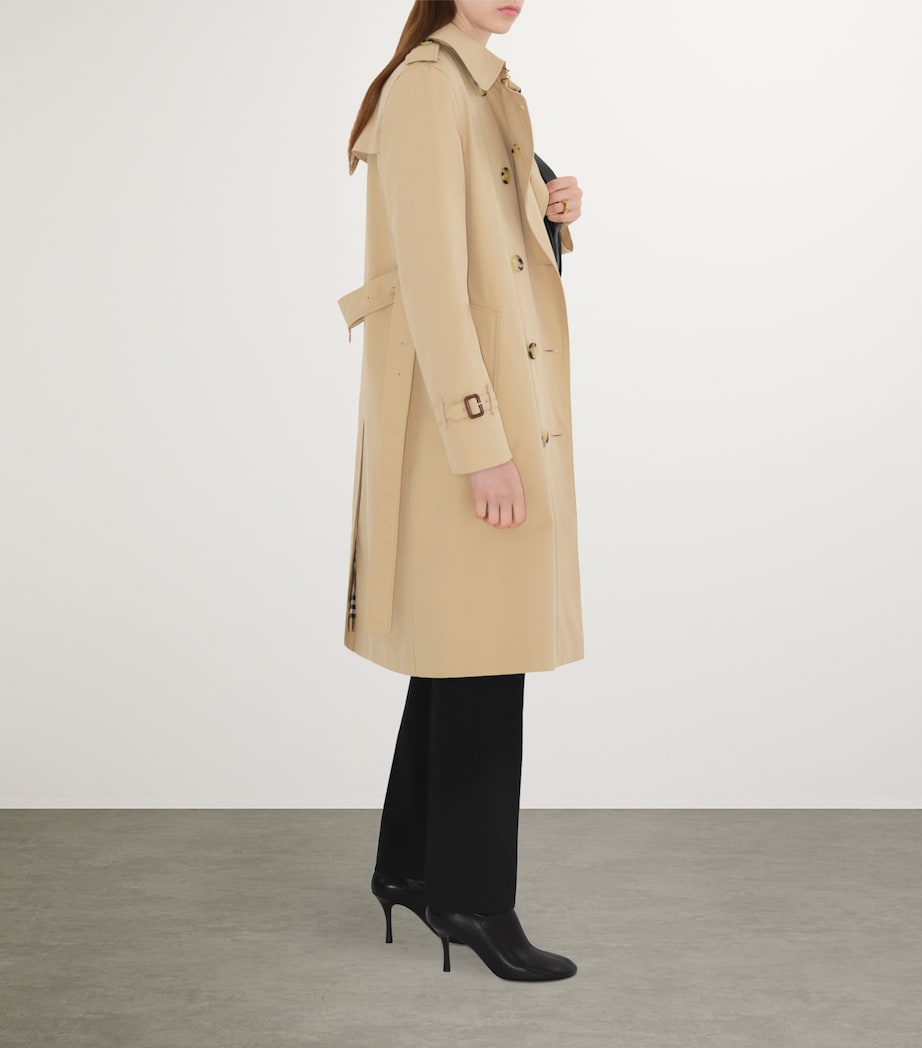 Gabardine Kensington Long Trench Coat
