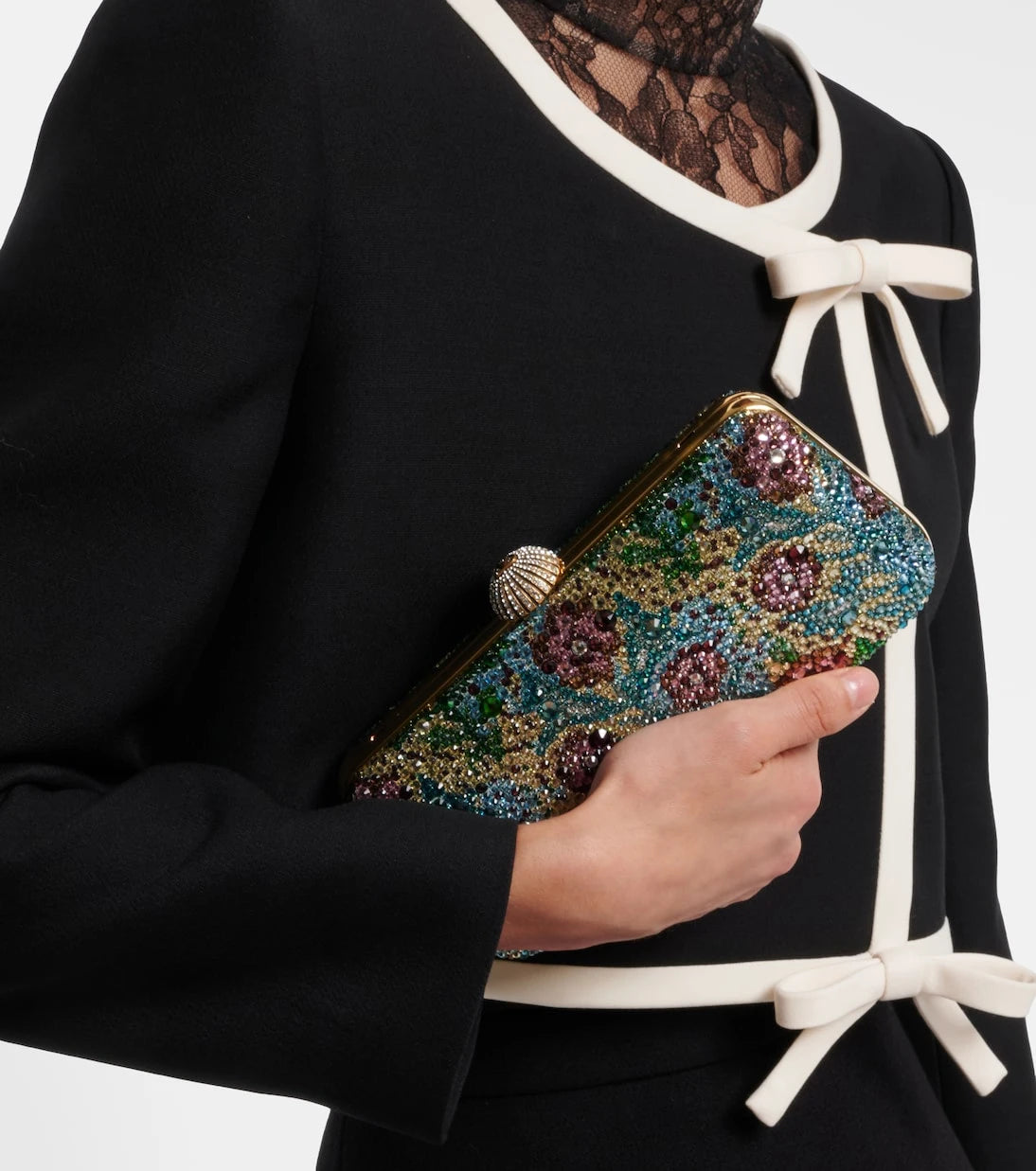 Valentino Garavani - Carry Secrets embellished clutch