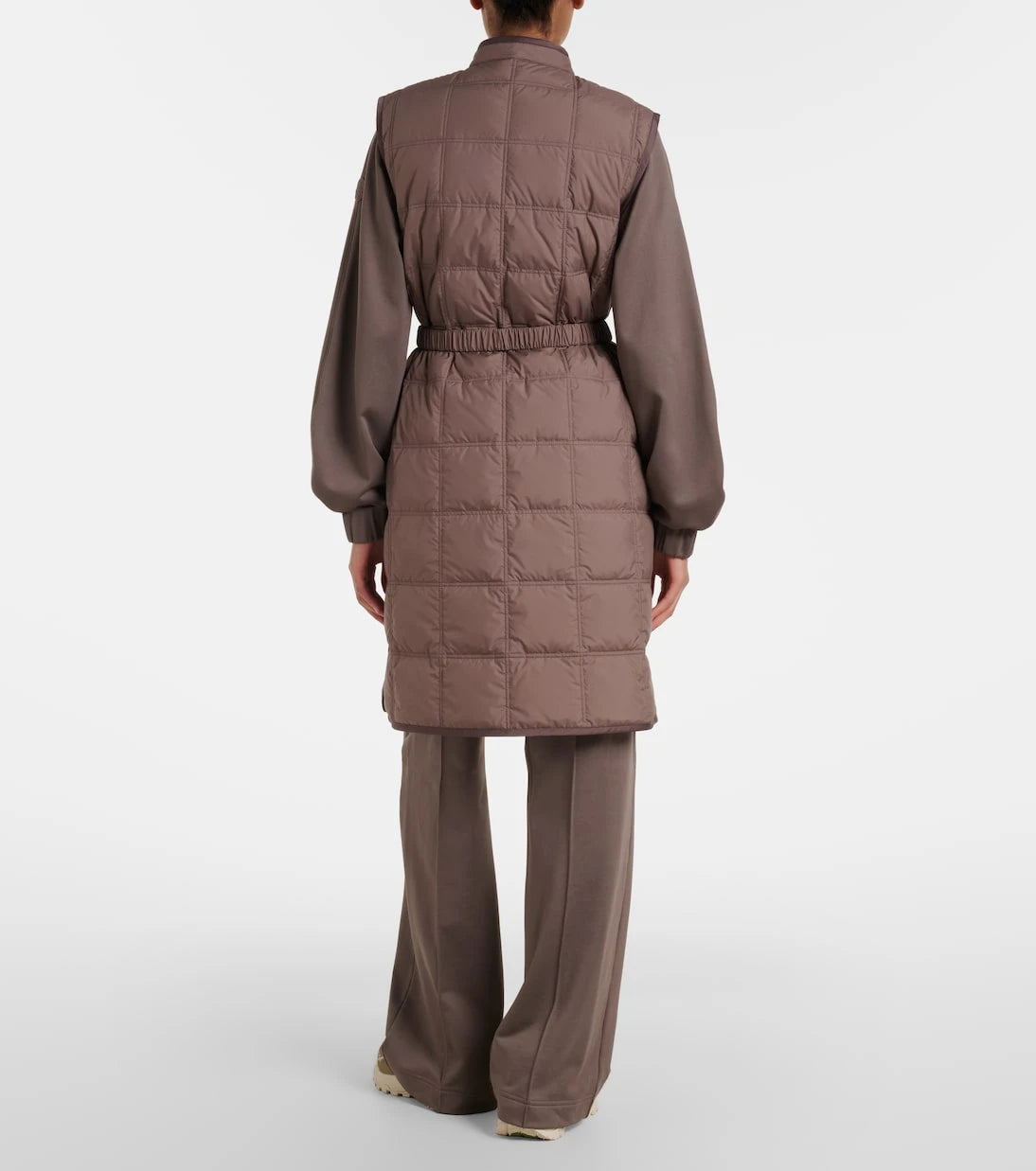 Moncler - Cygnette belted quilted down vest