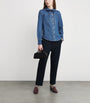 Veronica Beard Blue Gabby Denim Shirt