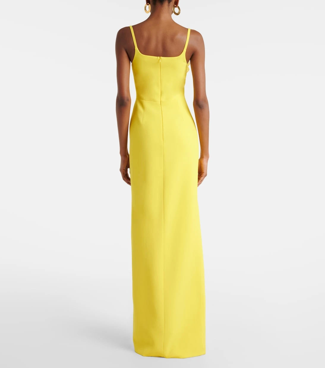 David Koma - Floral-appliqué gown
