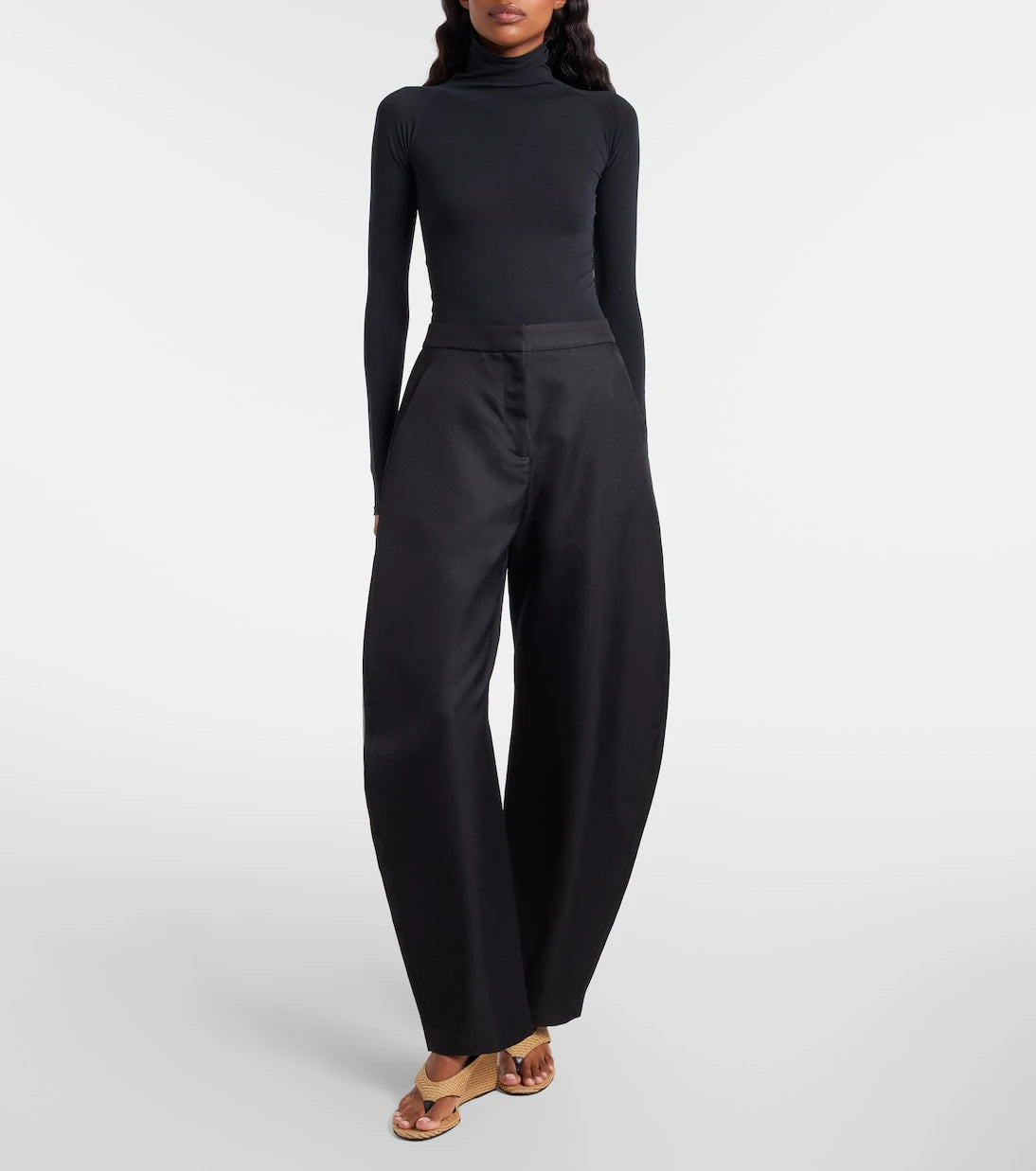 Alaïa - Cube wedge sandals