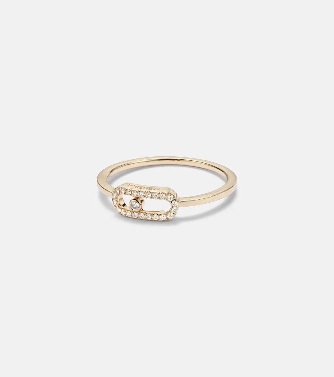 Messika - Move Uno 18kt gold ring with diamonds