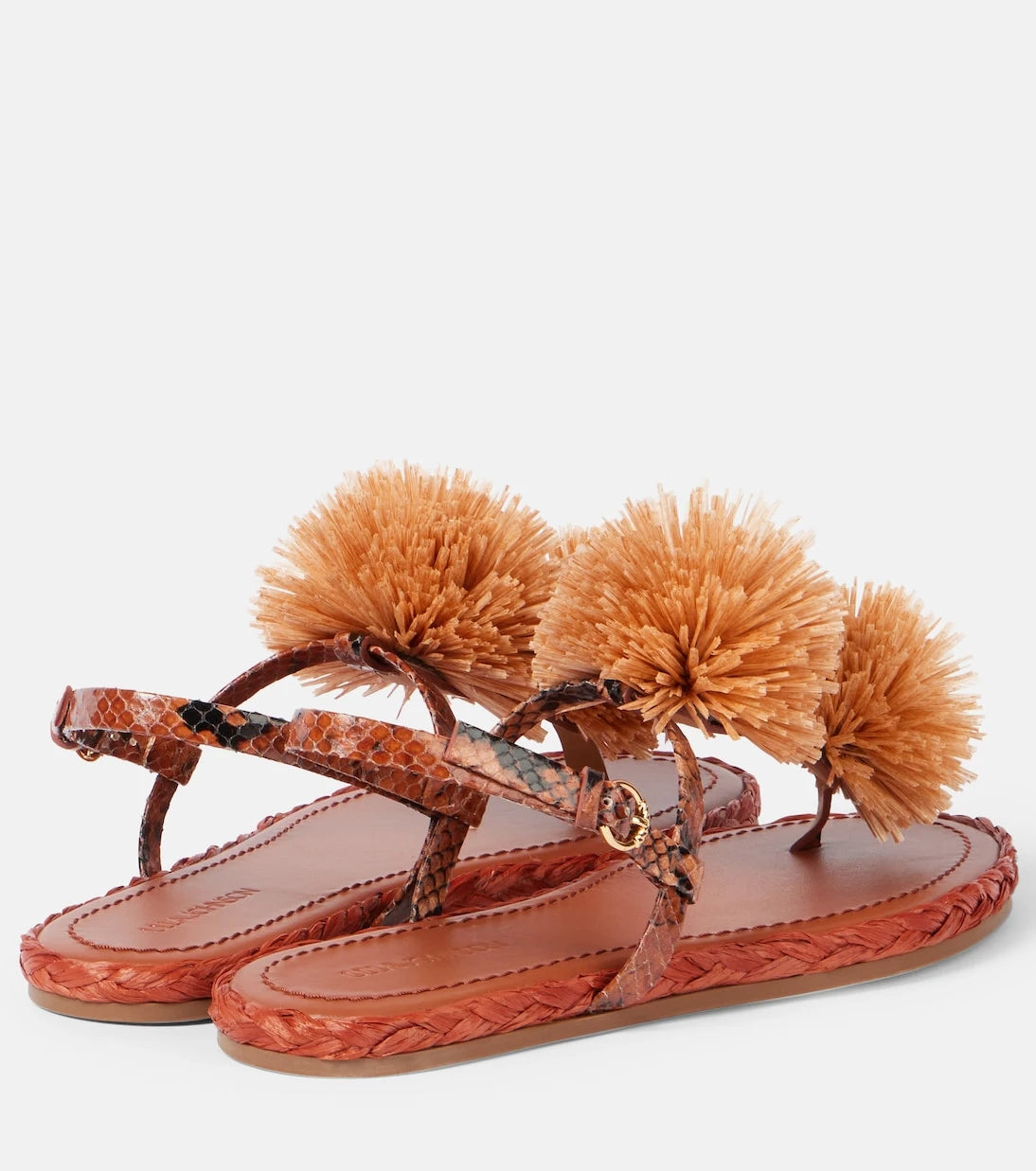 Ulla Johnson - Ingrid leather-trimmed espadrilles