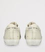 Golden Goose Beige Leather Super-Star Sneakers