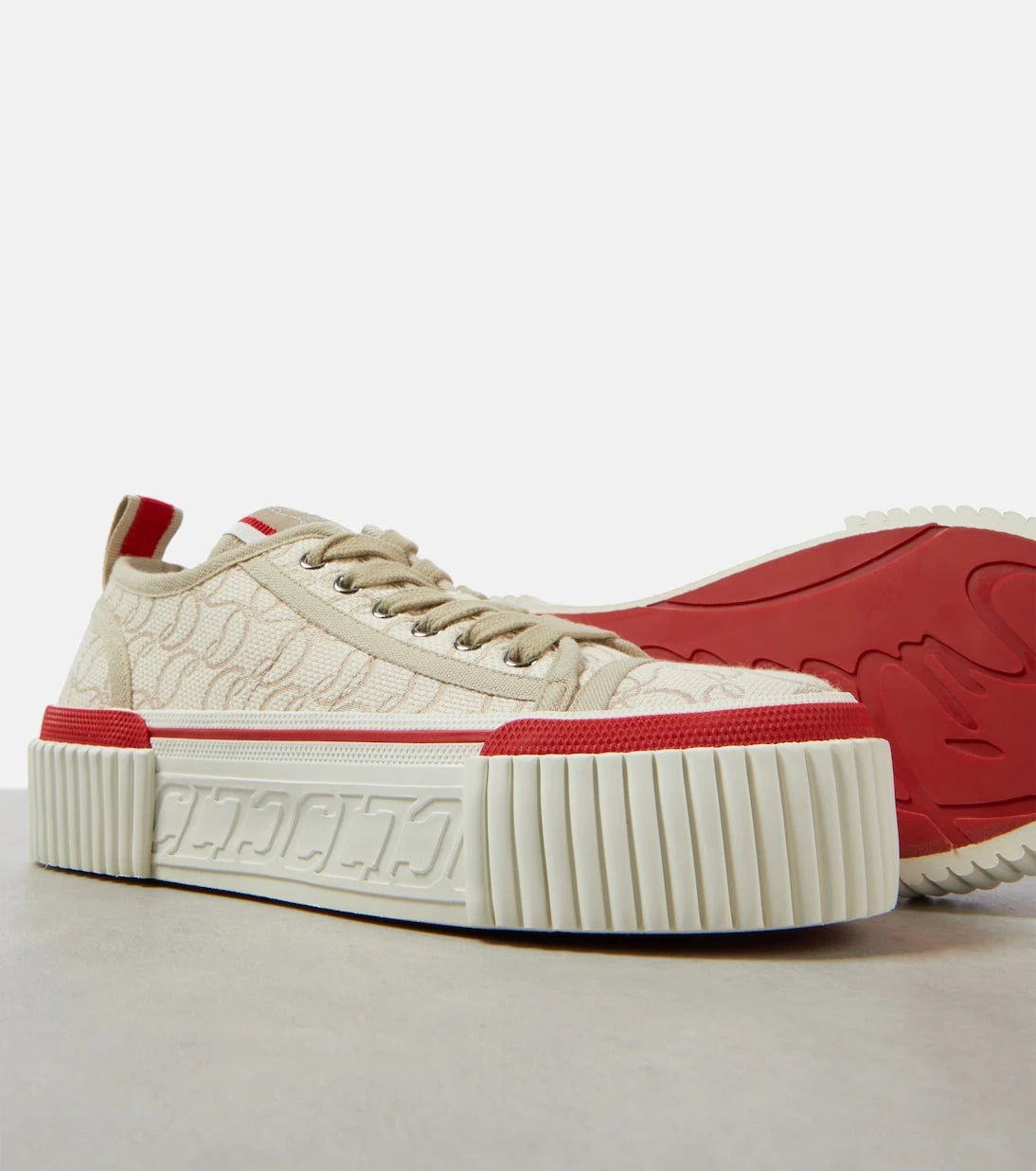 Christian Louboutin - Super Pedro CL platform sneakers