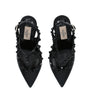 Valentino Garavani Multi Leather Rockstud Heels 100