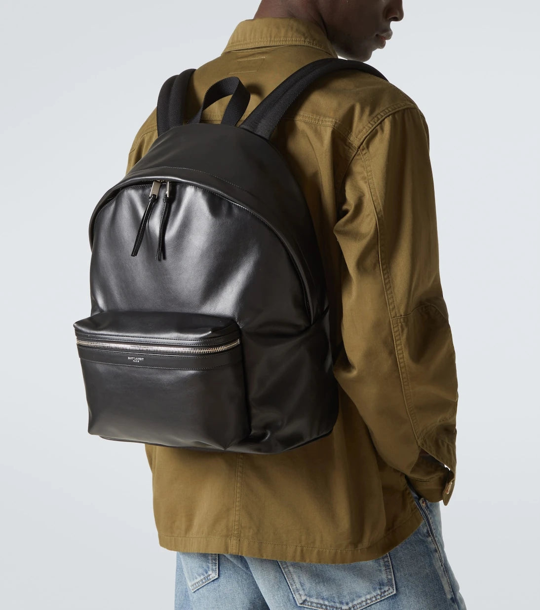 Saint Laurent - City leather backpack