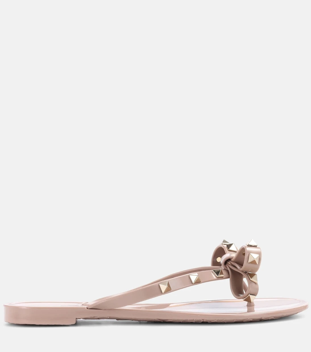 Valentino Garavani - Rockstud PVC thong sandals