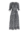 Cotton Floral Selena Midi Dress