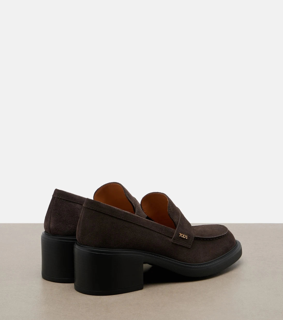 Tod's - Suede loafer pumps
