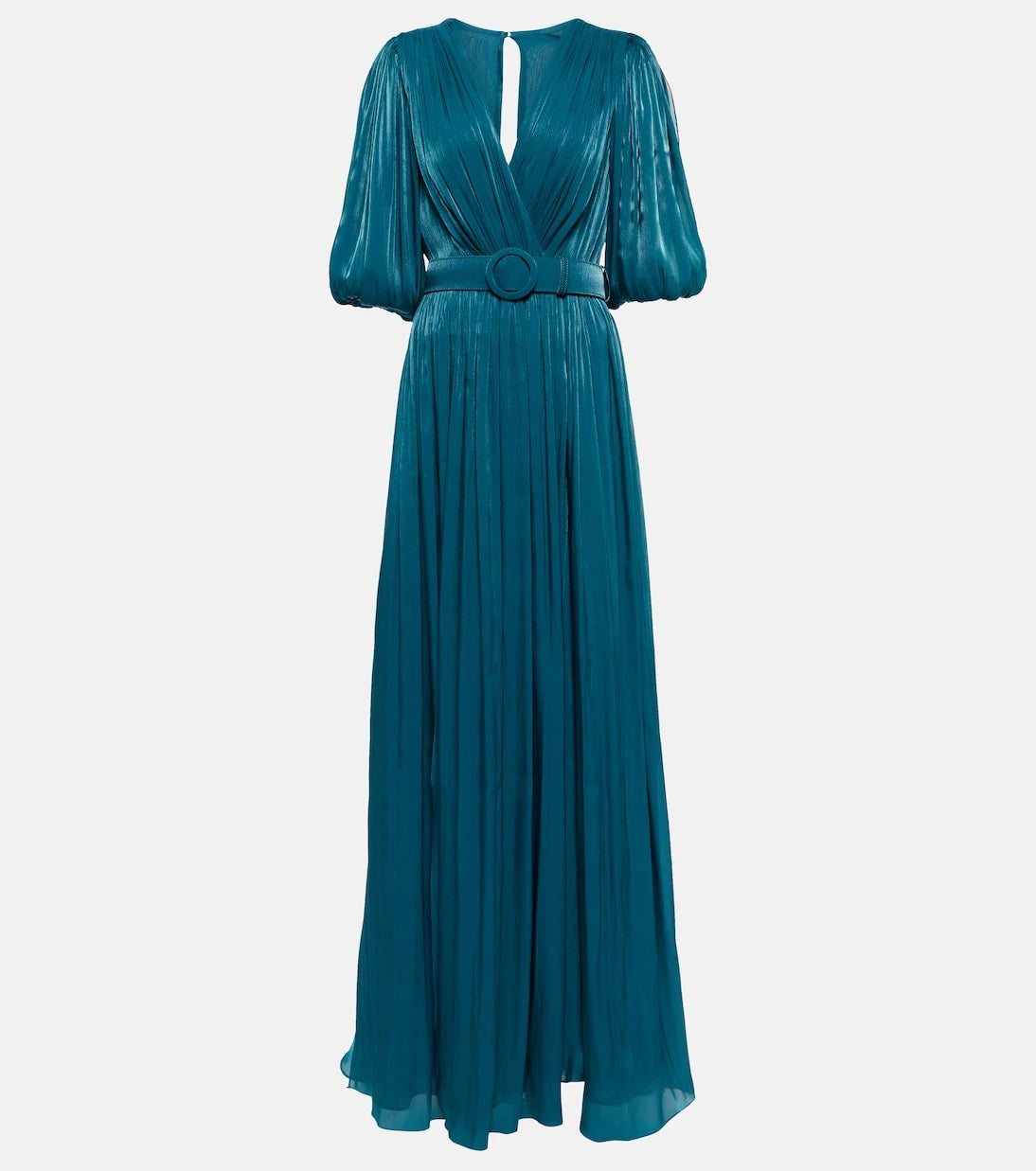 Costarellos - Brennie iridescent georgette gown