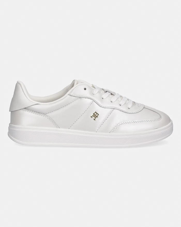 Tommy Hilfiger TH HERITAGE SHINY SNEAKER kadın deri sneaker