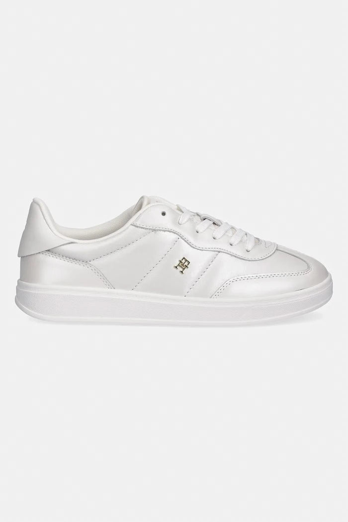 Tommy Hilfiger TH HERITAGE SHINY SNEAKER дамски кожени маратонки