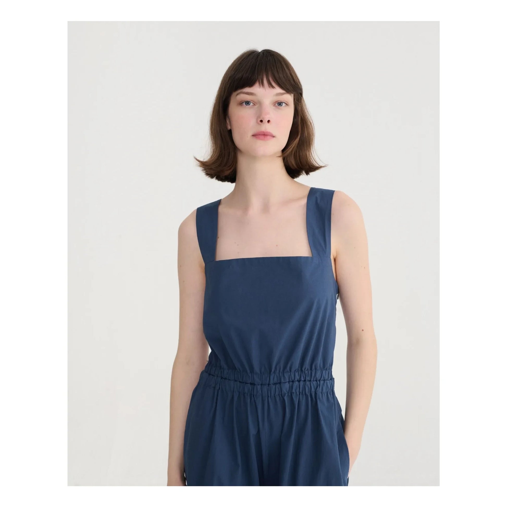 Bobo Choses - Cotton overalls | Navy blue