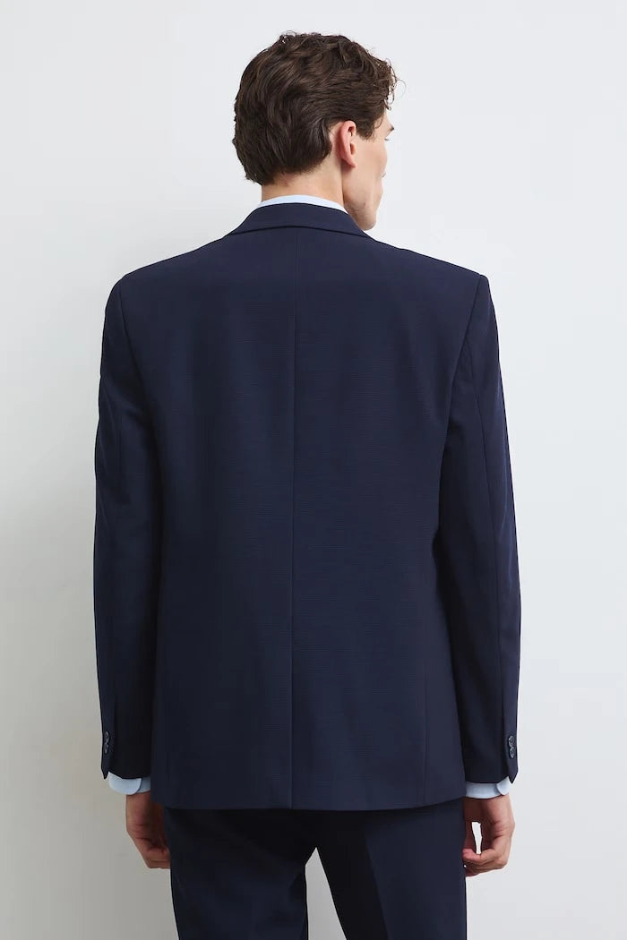 Tek düğmeli erkek blazer ceket