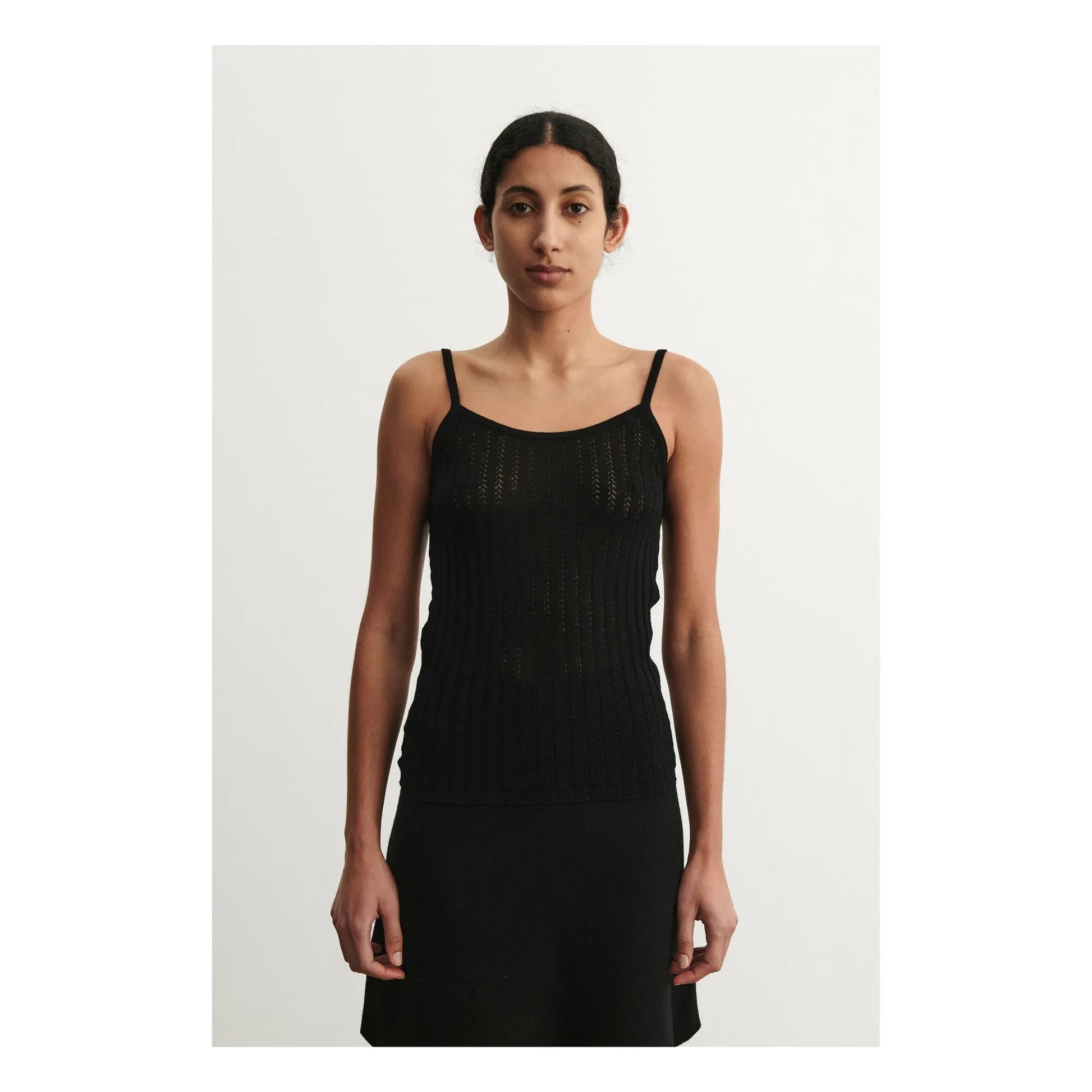 FUB - Merino wool tank top - Women's collection | Black
