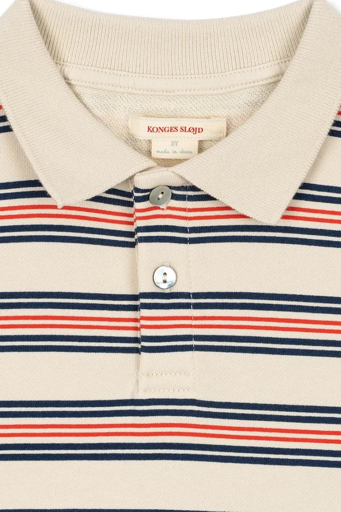 Konges Sløjd SPOTTY SS POLO GOTS Çocuk Pamuklu Yakalı Tişört