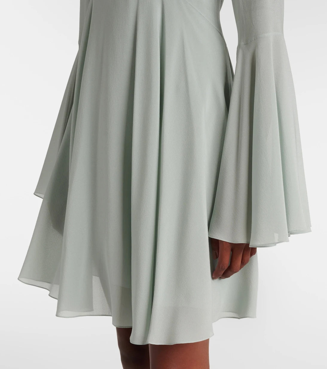 Chloé - Silk chiffon minidress