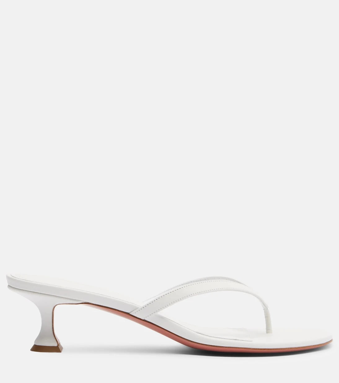 Amina Muaddi - Juliette leather thong sandals