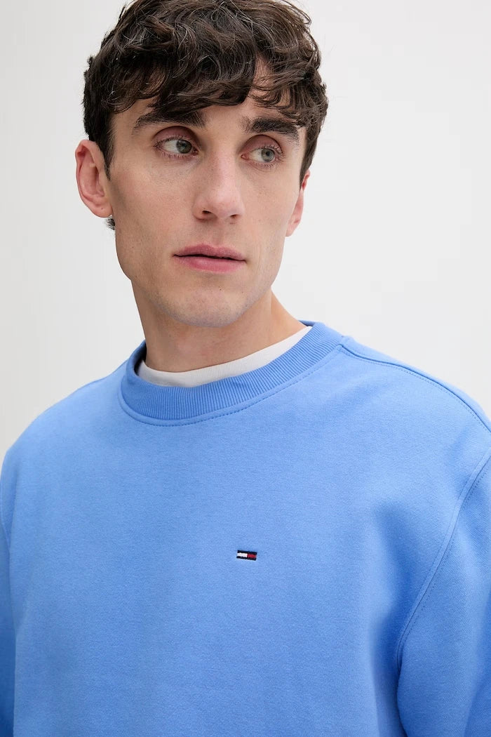 Tommy Jeans erkek pamuklu sweatshirt