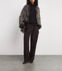 Suede-Shearling Louise Coat SOIL