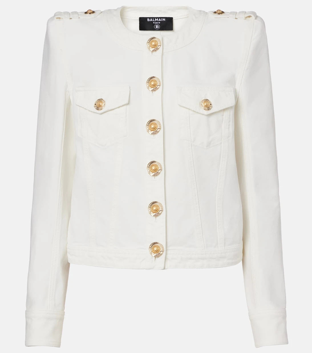 Balmain - Cotton canvas jacket