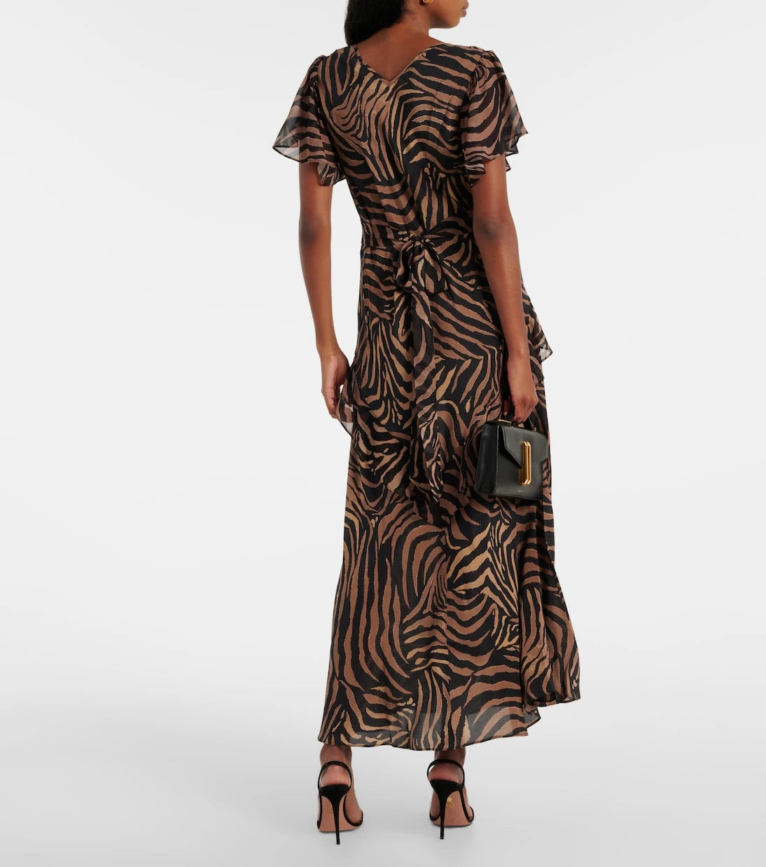 Rixo - Evie printed silk midi dress