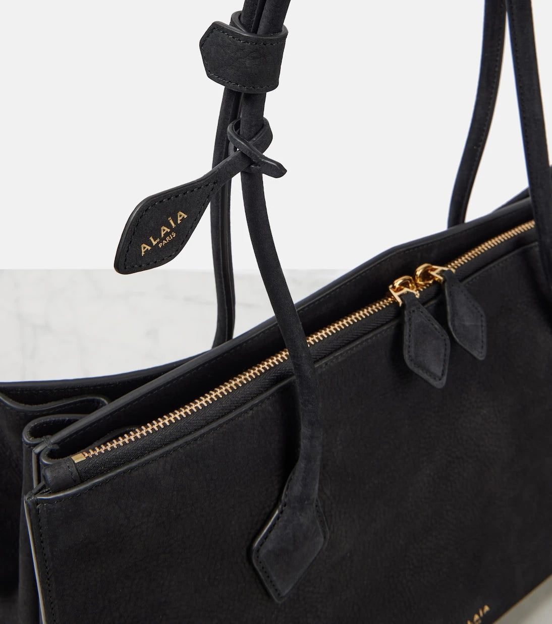 Alaïa - Le Teckel leather tote bag