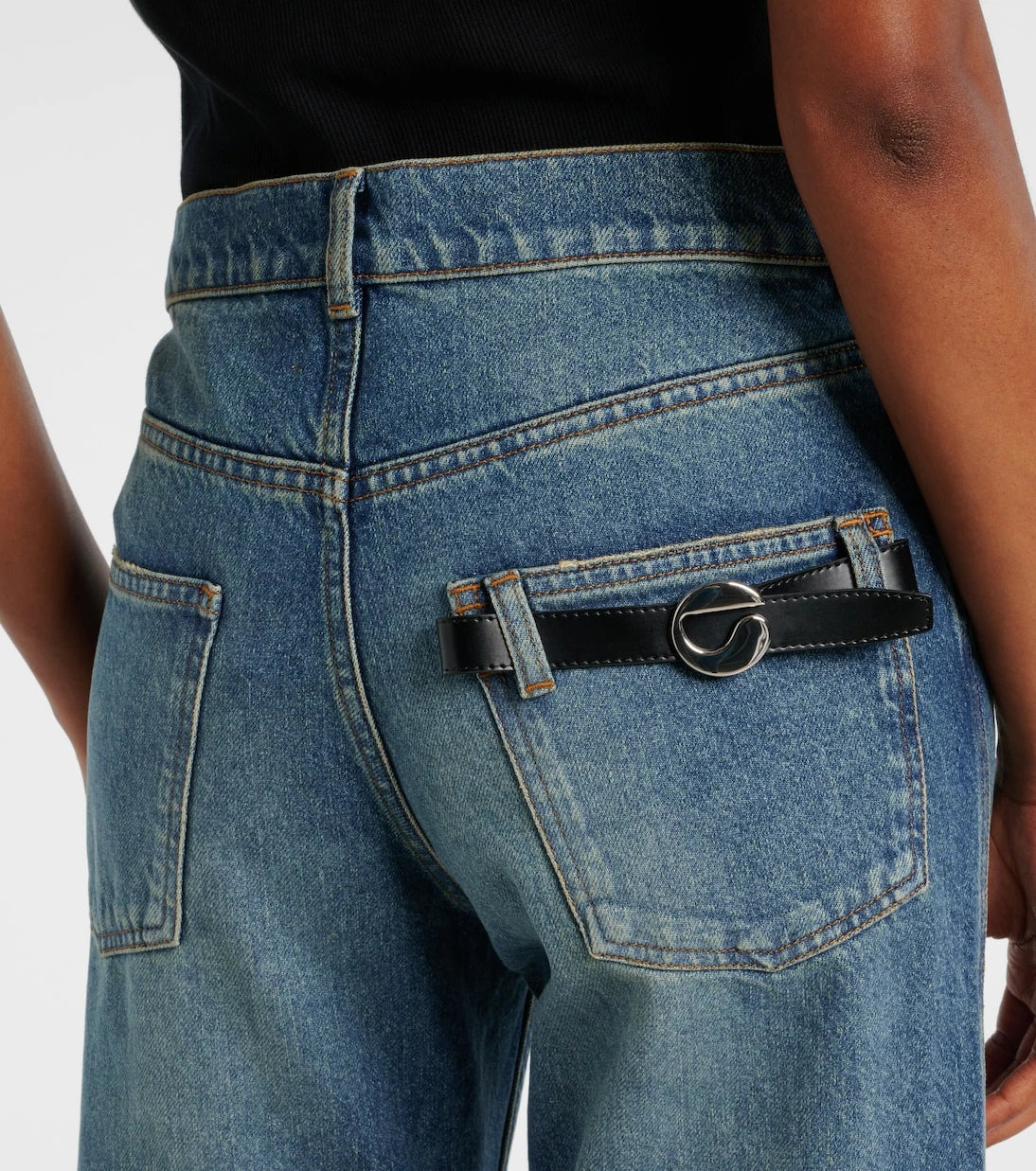 Coperni - Mid-rise straight jeans