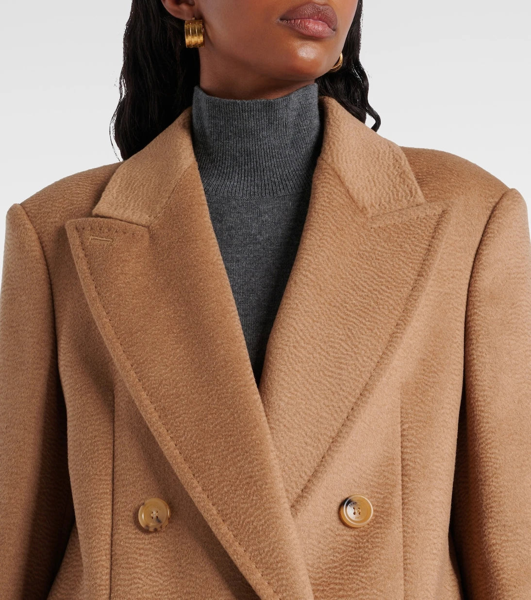 Max Mara - Cosa double-breasted camel hair coat