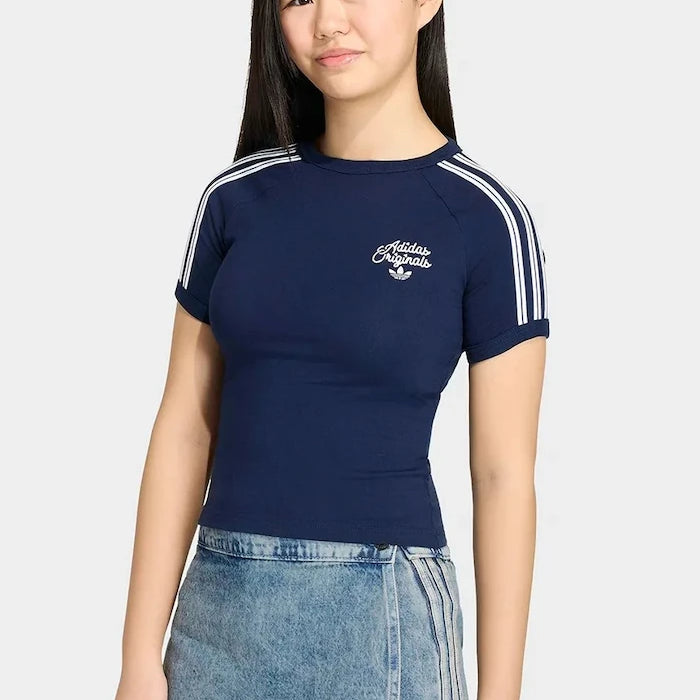 Çocuklar için pamuklu adidas Originals tişört