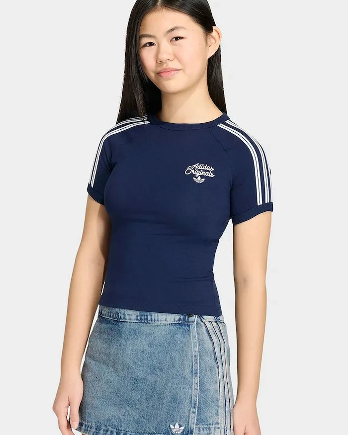 Çocuklar için pamuklu adidas Originals tişört