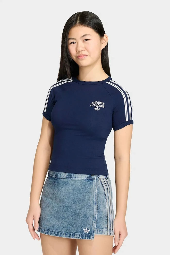 Çocuklar için pamuklu adidas Originals tişört