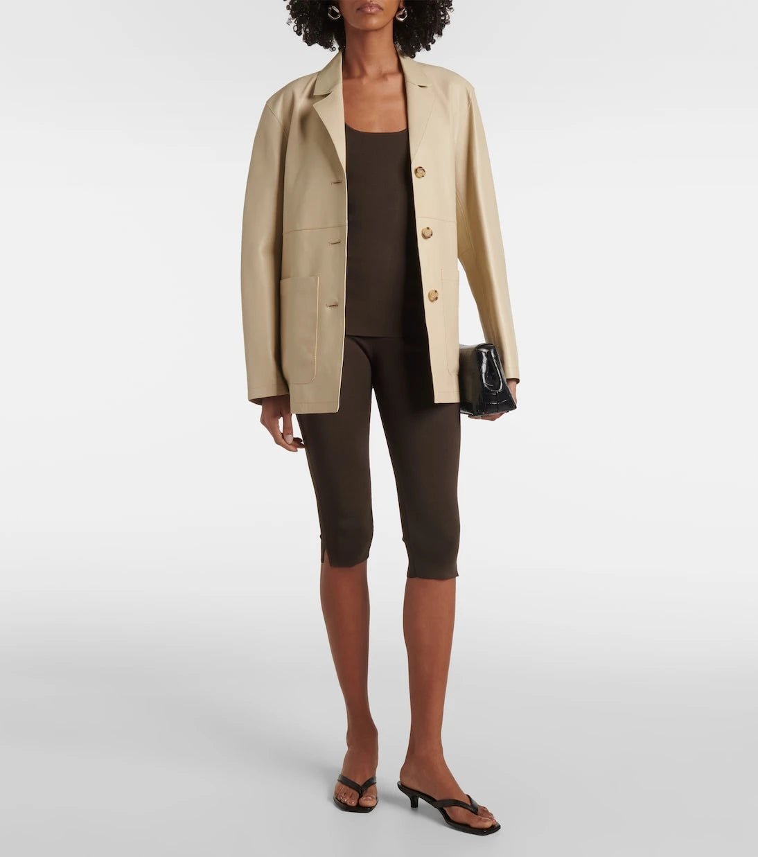 Toteme - Jersey capri pants