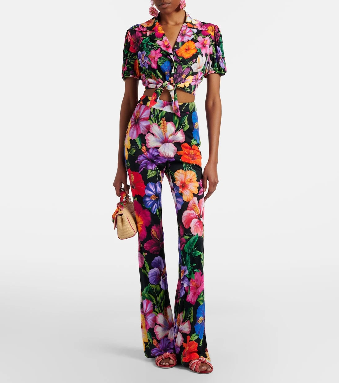 Dolce&Gabbana - Floral crop top