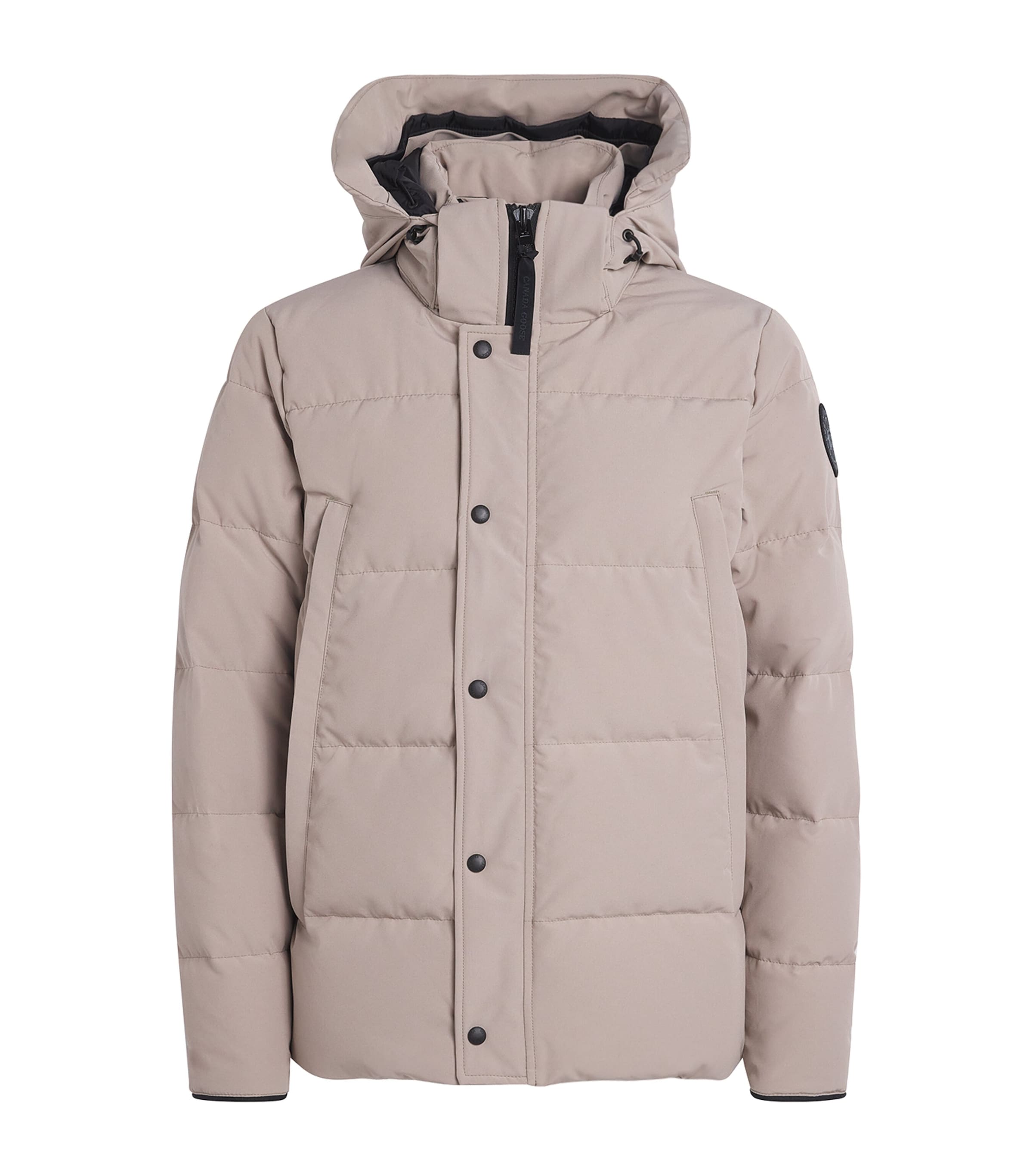 Canada Goose Beige Down Wyndham Parka
