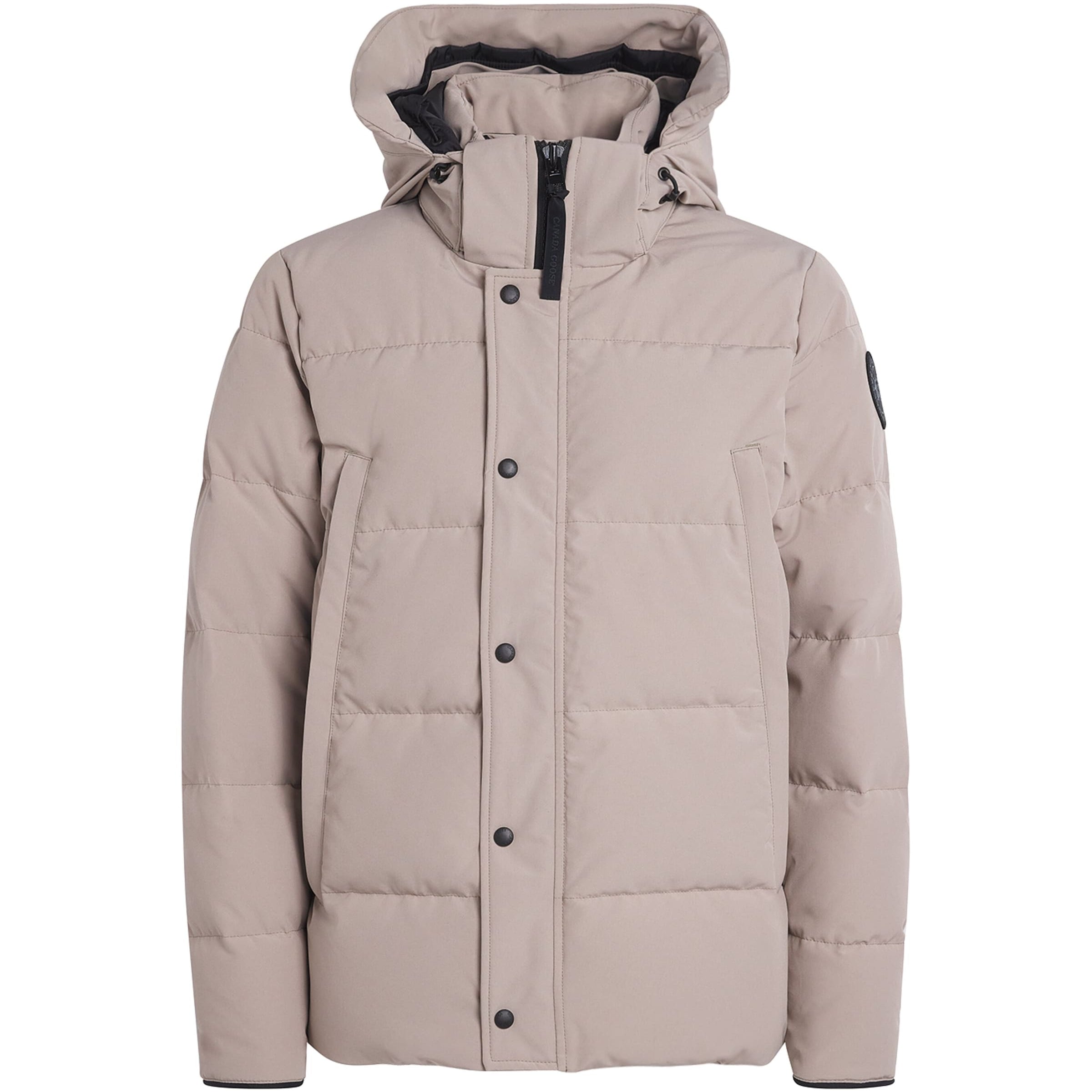 Canada Goose Beige Down Wyndham Parka