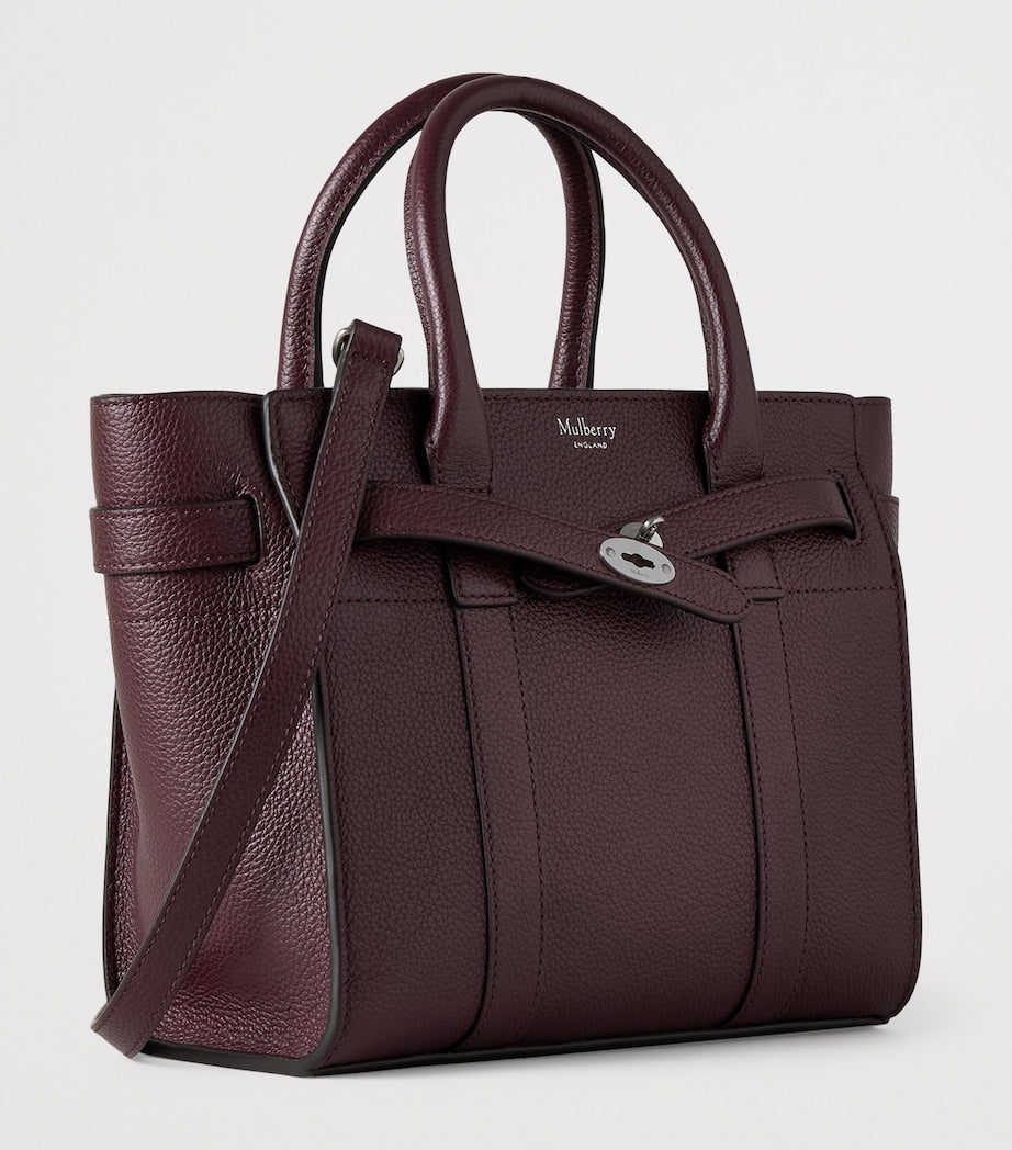 Mulberry Mini Bayswater Cross-Body Bag BLACK CHERRY