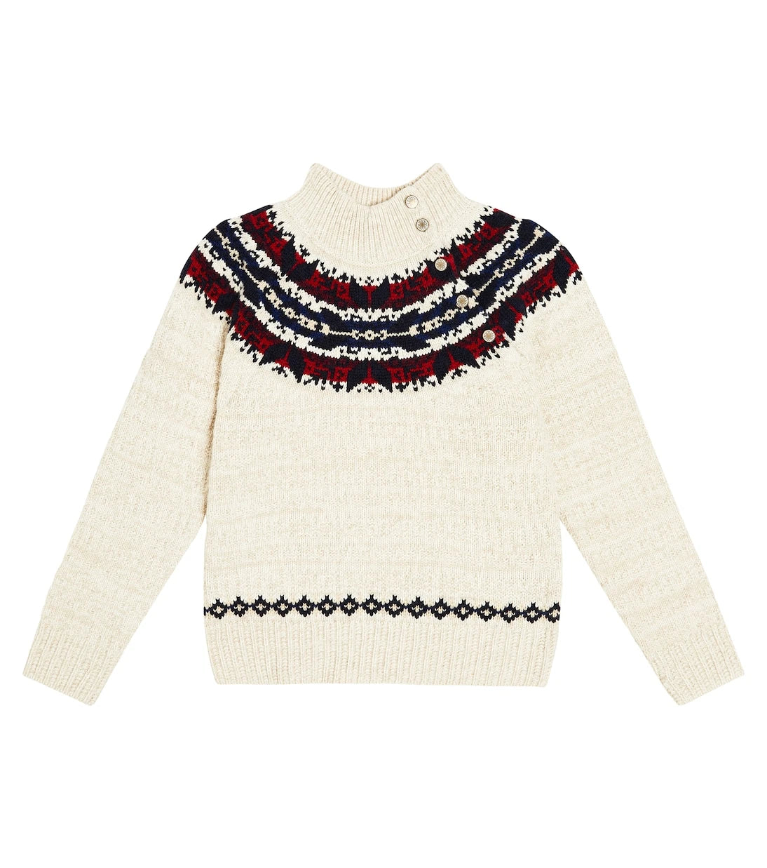 Polo Ralph Lauren Kids - سترة من مزيج الصوف