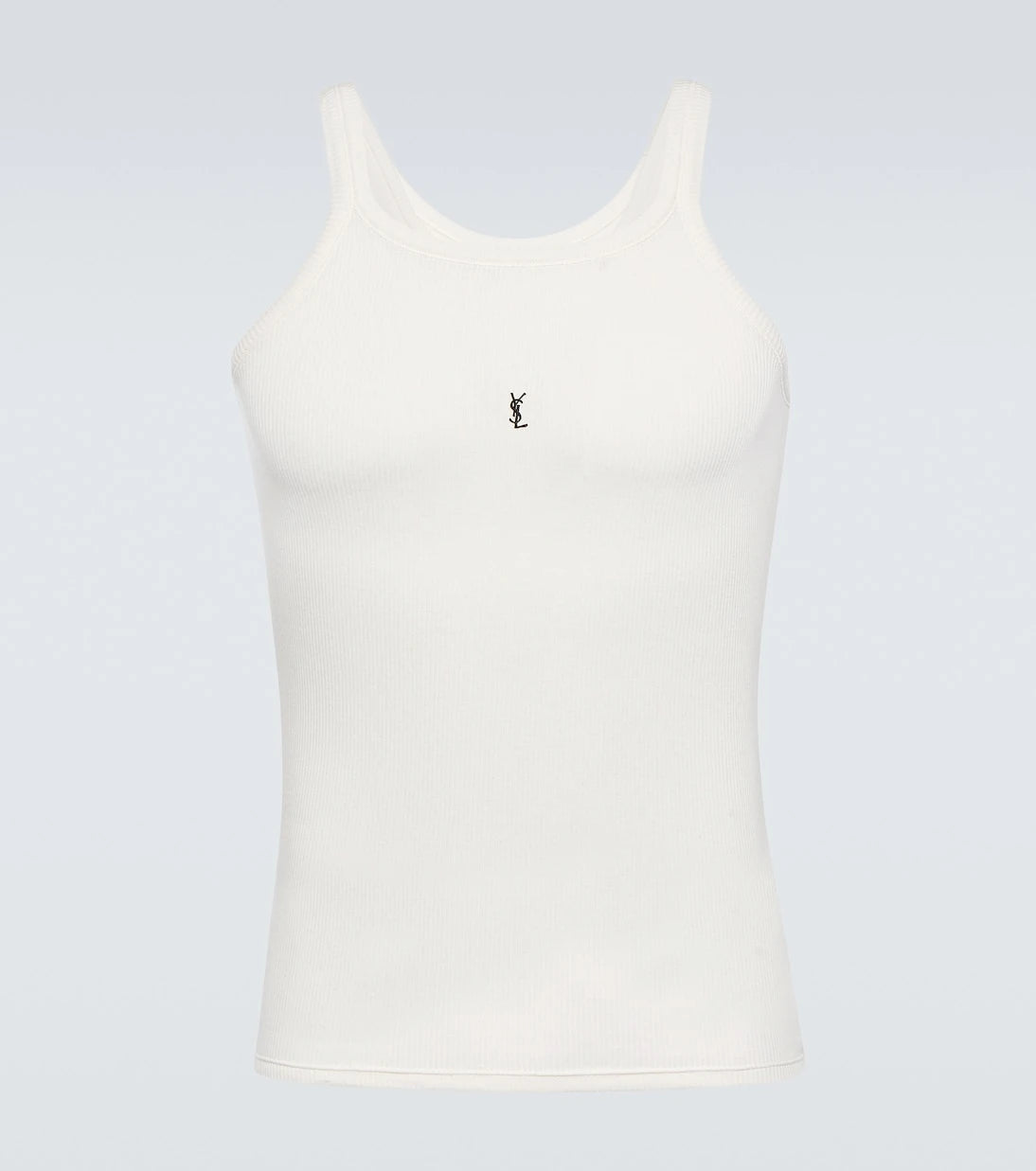 Saint Laurent - Cassandra cotton jersey tank top