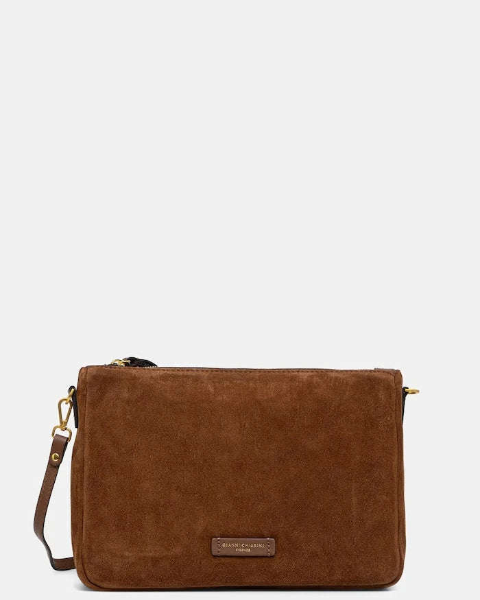 Gianni Chiarini kadın crossbody süet çanta NORA POUCH