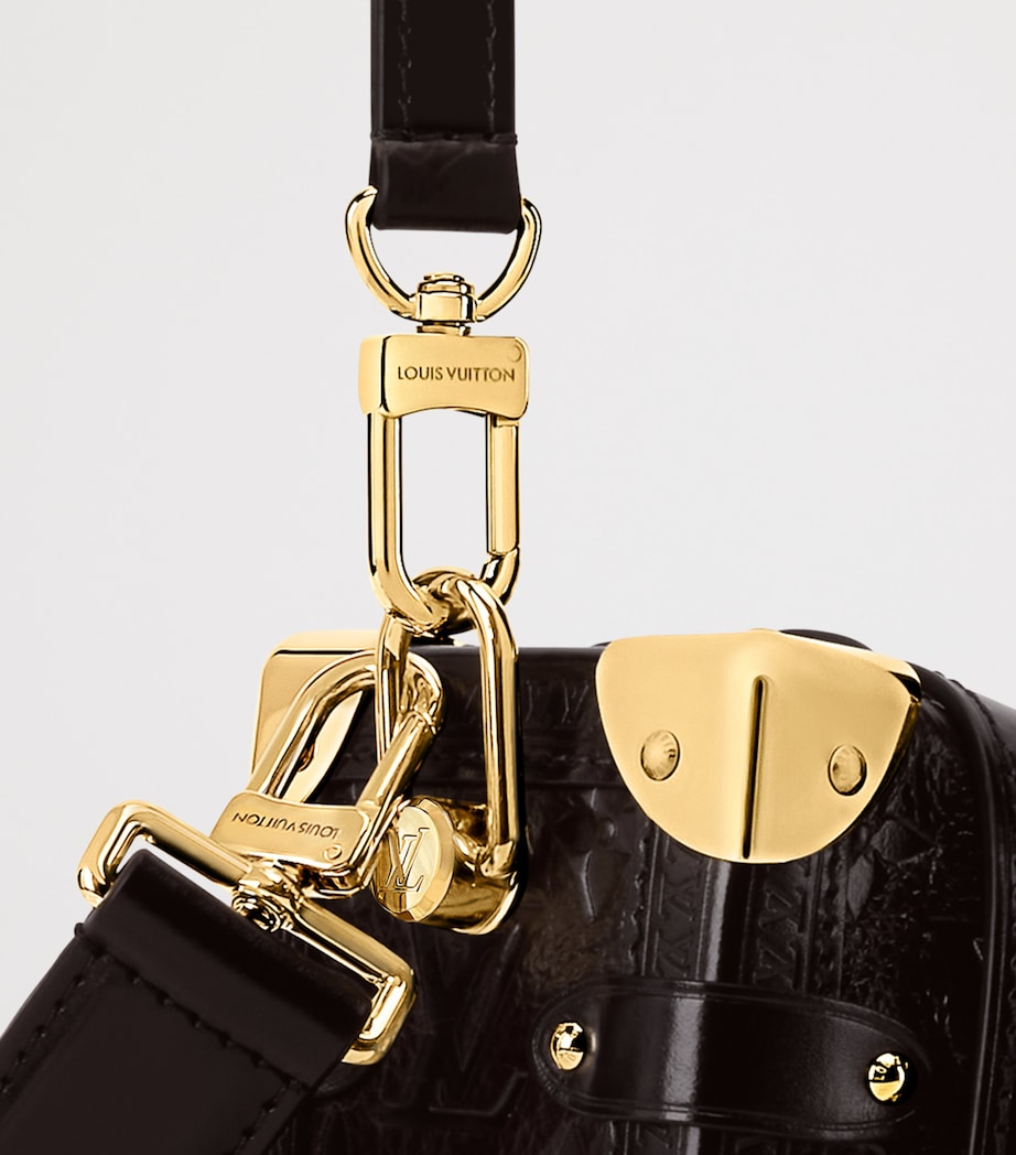 Louis Vuitton Leather Side Trunk MM Shoulder Bag